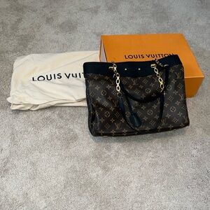 Louis Vuitton Brown Monogram Tote Bag